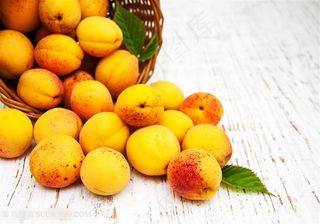 鲜美的黄桃水果高清图