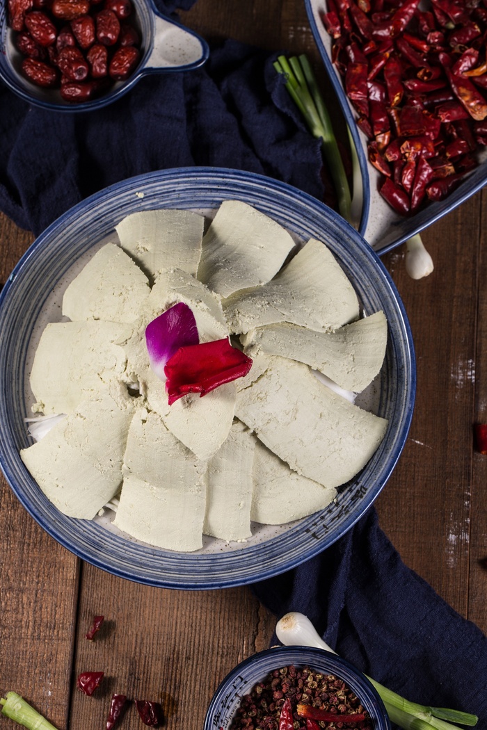 火锅菜品配菜豆腐豆干素菜