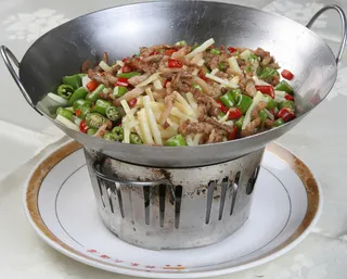 25 干锅脆笋 桥东大酒店