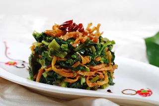 LCH3123丁香鱼拌时蔬