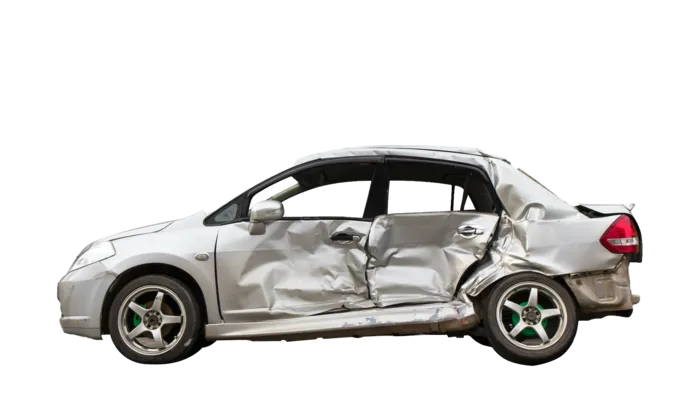 破损的车  坏掉的车  车