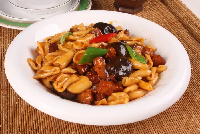 0911CC-643香菇炒莜面