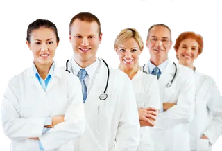 医生群体人物素材