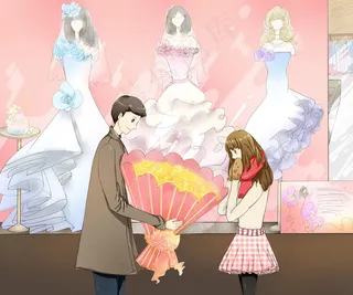 情人节海报七夕海报