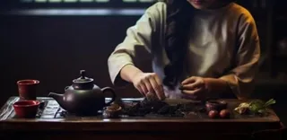 泡茶实物场景摄影背景