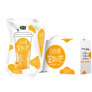 君乐宝白小纯2超市商品白底图免抠实物摄影png格式图片透明底