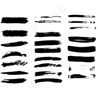 笔触 毛笔 笔画