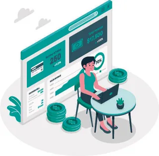 扁平化人物场景办公互联网等距ai矢量设计网页海报UI素材插画