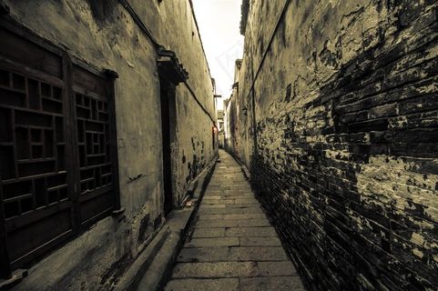 浙江西塘古镇风景摄影大图