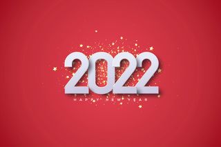 2022创意艺术字体新年虎年圣诞节数字立体质感文字AI矢量设计素材