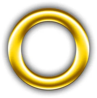 刺猬索尼克戒指 PNG免抠