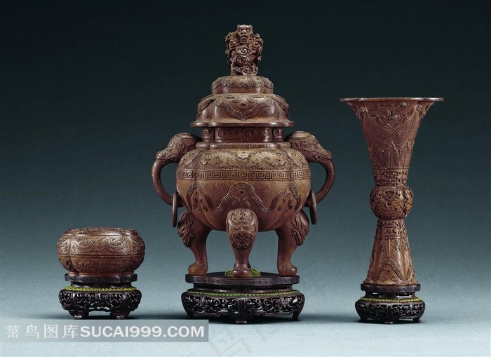 中国古代青铜炉具高清素材