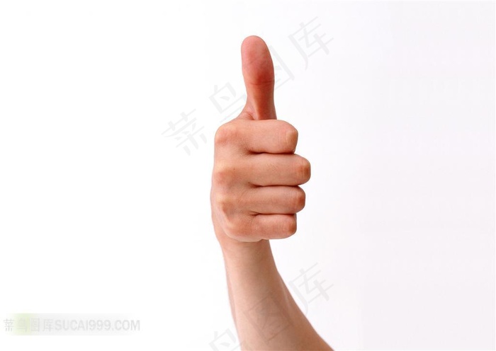 手势动作 竖起大拇指动作