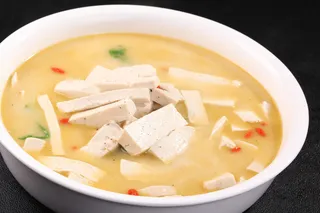 小白菜炖豆腐 (1)