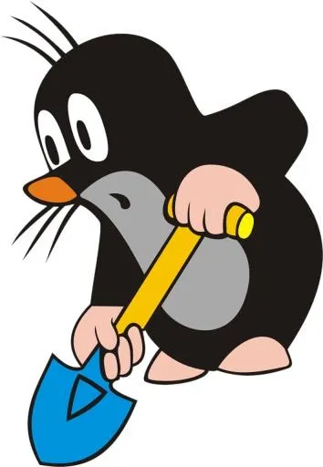 鼹鼠 PNG免抠(885x1280)