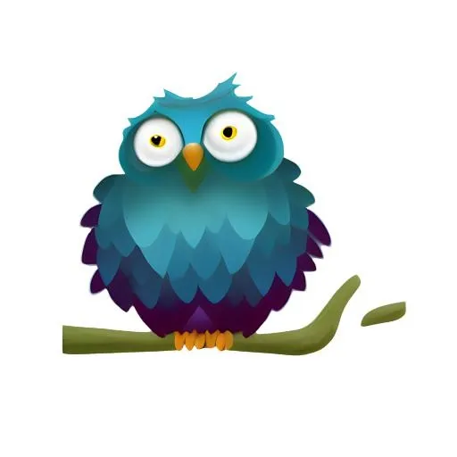 猫头鹰鸟免抠(2048x2048)