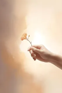 温馨手背景 温馨手背景