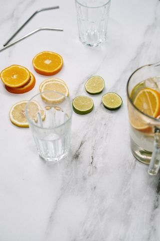 柠檬水果背景素材