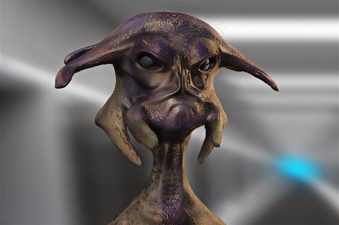 神秘外星人高清图片