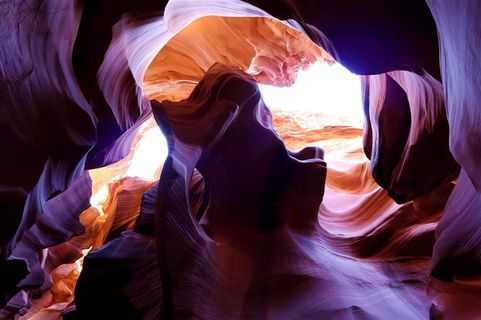 美国亚利桑那州羚羊峡谷风景素材