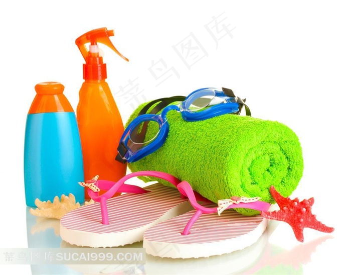 海滨度假用品高清图片