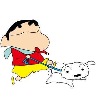 蜡笔小新可爱人物免扣素材