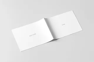 简约极简画册样机