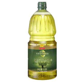 金龙鱼橄榄调和油1.8升超市商品白底图免抠实物摄影png格式图片透明底