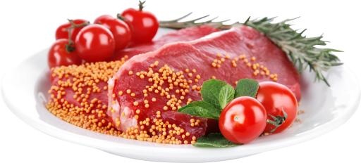饭菜里的肉 PNG免抠(3450x1570)