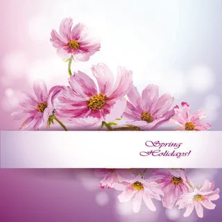 花朵花瓣花束失量背景图 花朵花瓣花束失量背景图