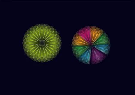 CDR花纹图案练习打卡