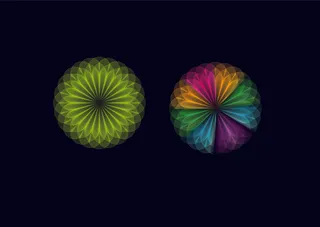 CDR花纹图案练习打卡