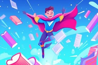 学生超人冲刺考试高考背景