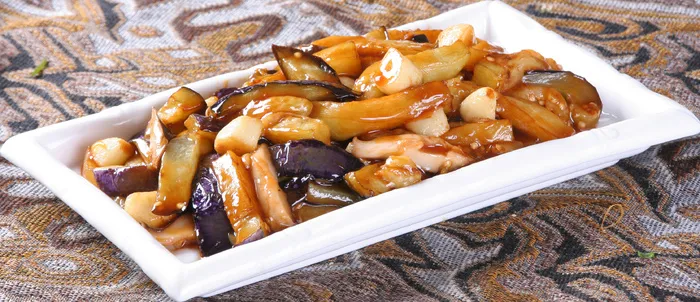 潮式焖茄子  12元