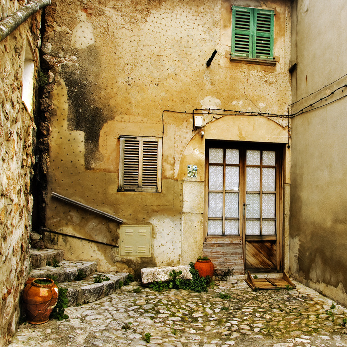 小清新复古房屋高清图片