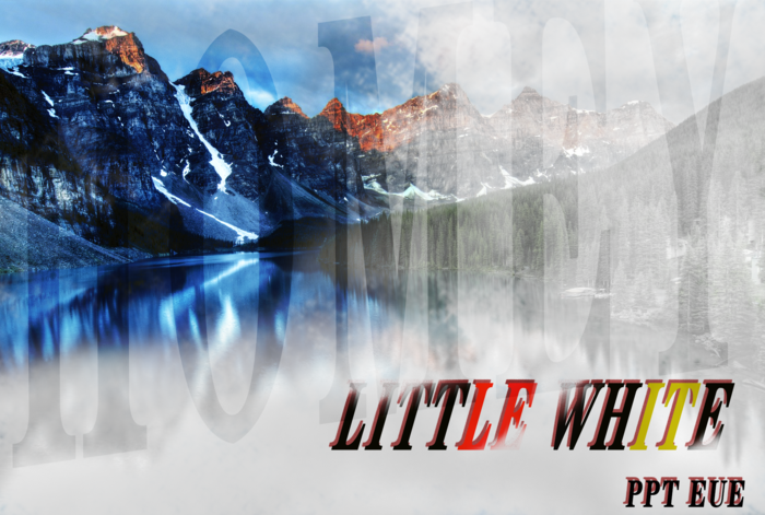 风景文字创意海报