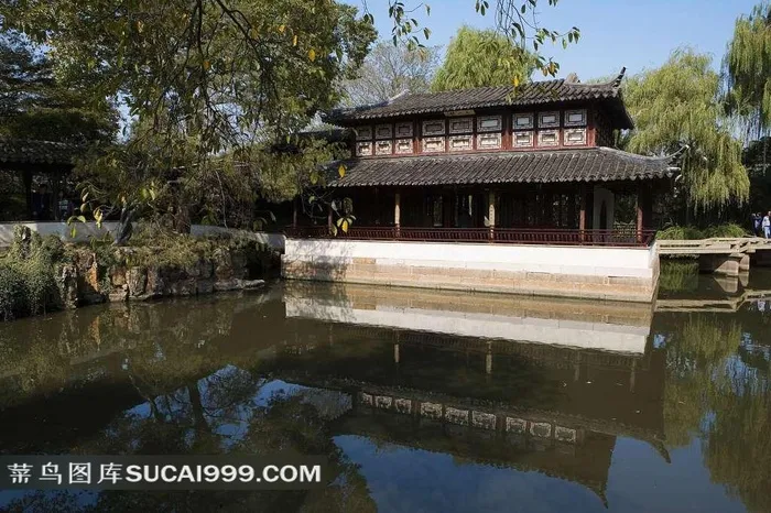 苏州古典名园留园优美风景
