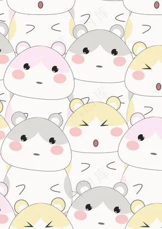 可爱多色 小仓鼠表情包