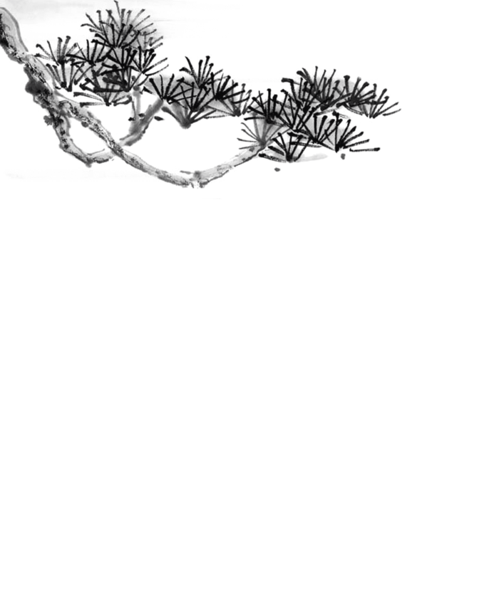 水墨素材古典元素传统