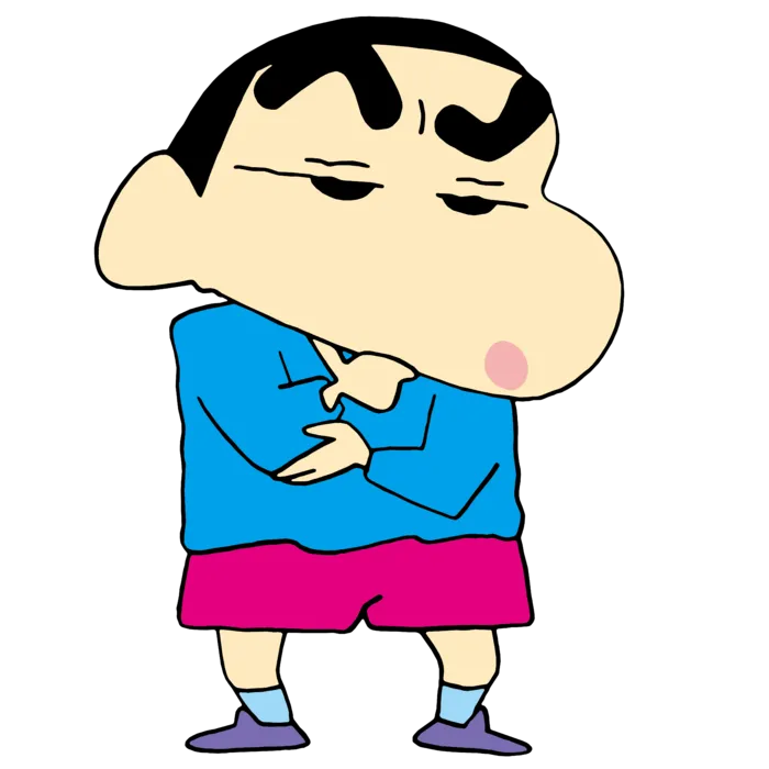 蜡笔小新可爱人物免扣素材