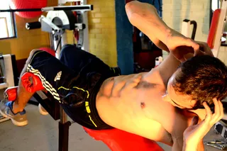 高清健身人物猛男