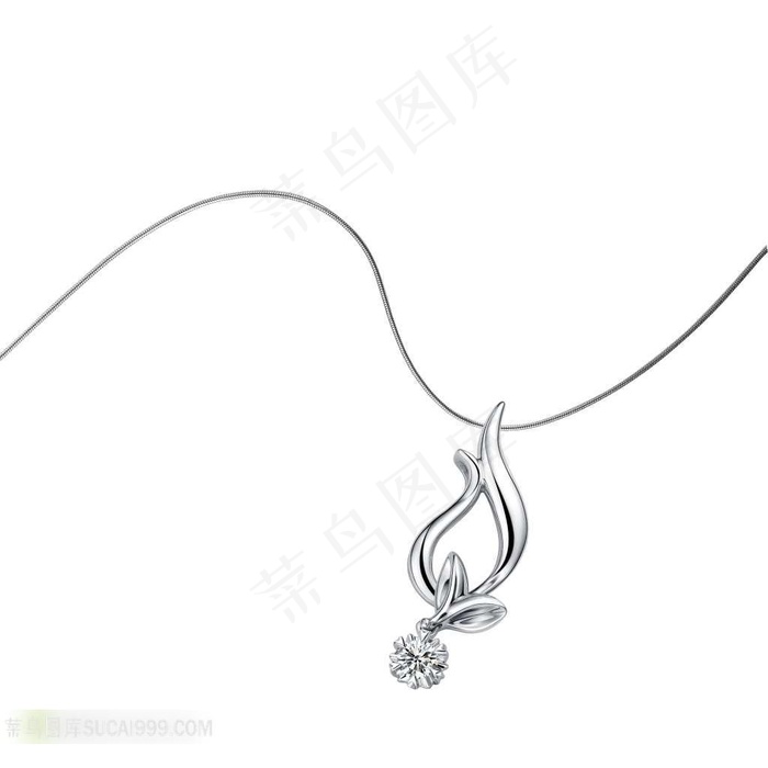 白金珠宝项链