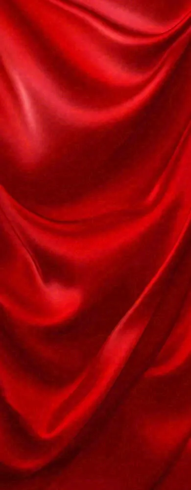 红色丝绸纹理背景，中国红(688x1760)
