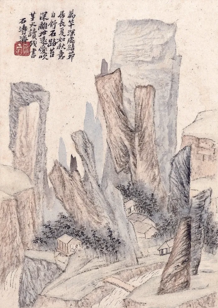 仟象古韵国画山水画