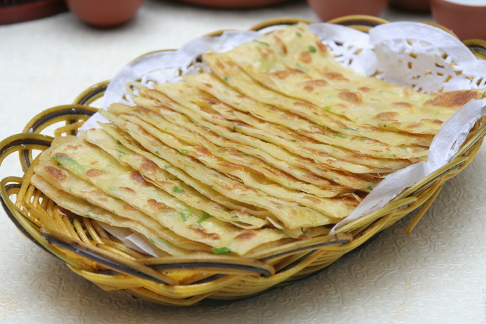 东北葱油饼3元