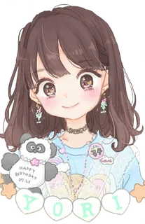 女孩猫咪可爱素材