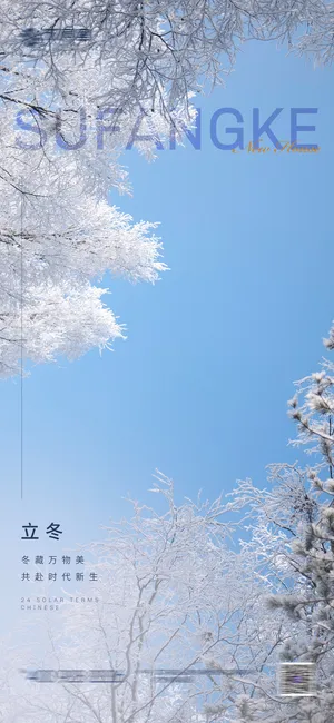房地产 二十四 节气 系列 海报