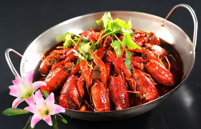 海鲜自助 小龙虾 虾尾