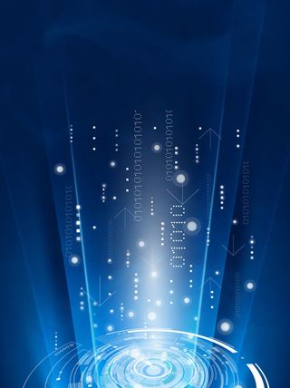 蓝色科技背景