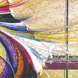 油画抽象几何艺术挂画